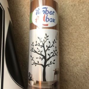 Peel-and-stick tree wall decal